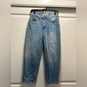 Madewell Balloon jeans, size 25P